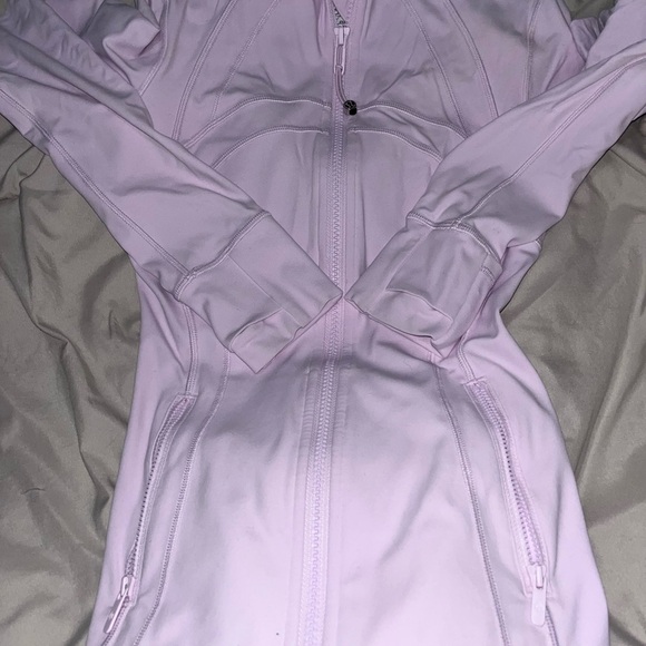 Light Pink Zip-Up Jacket - Picture 4 of 4